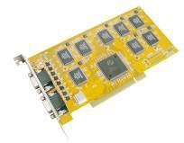 8 channel 10 bit DVR card with audio and video capture